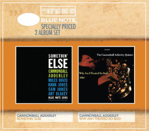 Cannonball Adderley / Somethin&#039; Else + Why Am I Treated So Bad (500매 한정 Limited Edition) (2CD, 미개봉) 