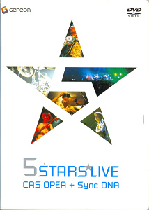 [DVD] Casiopea + Sync DNA / 5 Stars Live (2DVD)