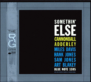Cannonbal Adderley / Somethin&#039; Else (RVG Editions, 미개봉)